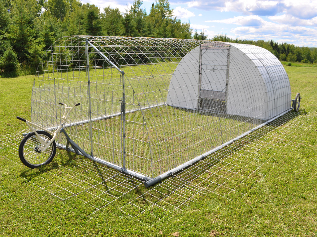 PortaPen Poultry Tractor - portable chicken coop